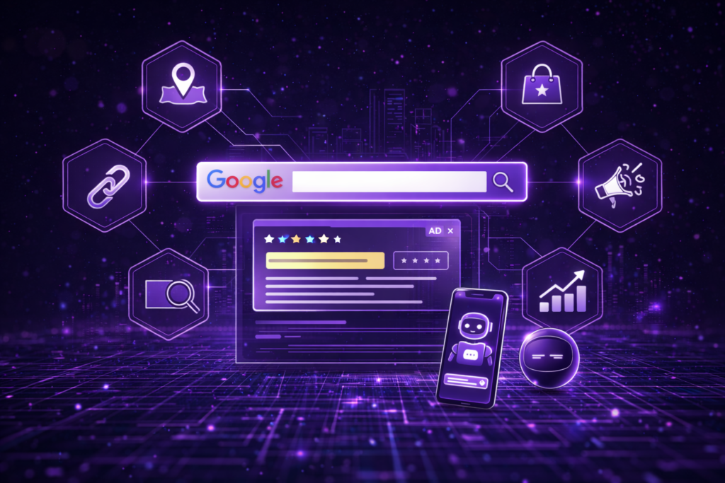 Como faço para minha empresa aparecer na pesquisa do Google?
